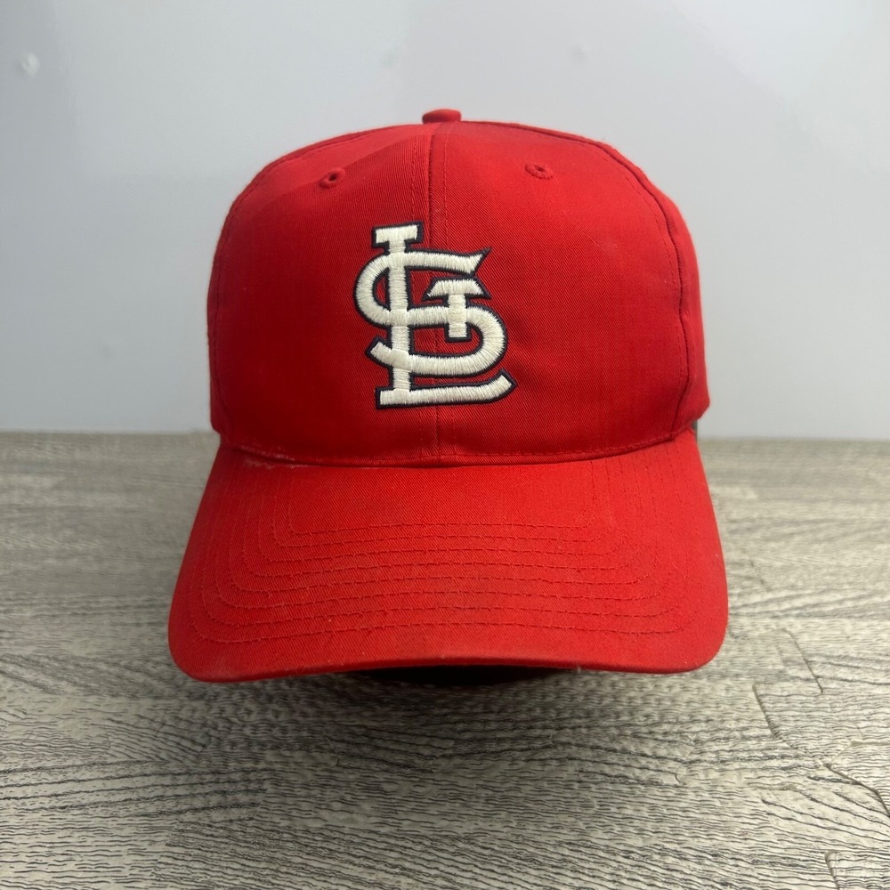 Vintage 90s St. Louis Cardinals Hat Cap Snap Back Adjustable Red MLB Baseball